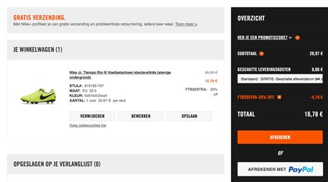 kortingscode nike maart 2018|Nike promotiecode.